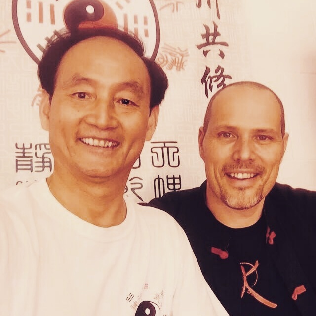 Grand Master Shifu Wang Tian Min and Shifu Ed Durso