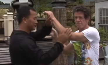 Lou Reed and his Tai Chi teacher Master Ren Guang Yi